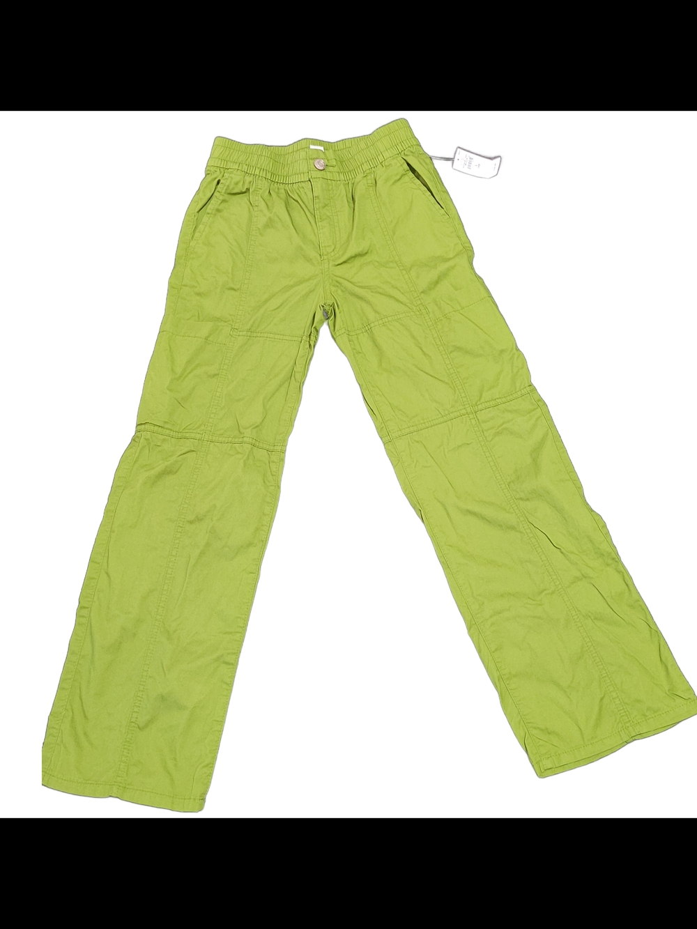 GAP Kids Bright Green Wide Leg Casual Pants Size 10 NWT